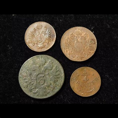 1800 Austria Copper 1 4 KREUZER Copper State Coin And Bullion