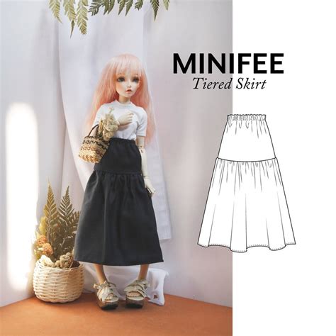 Msd Clothes Bjd Pattern Minifee Clothes Pdf Sewing Pattern Etsy