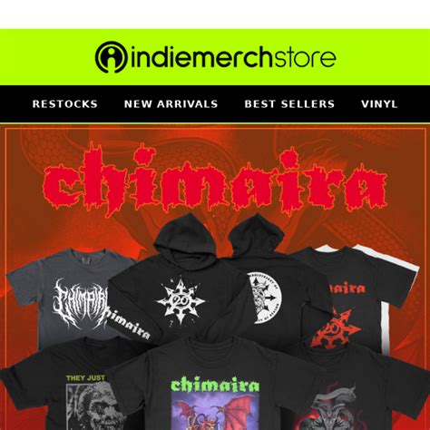 Chimaira and Blackbraid merch! - Indie Merch Store