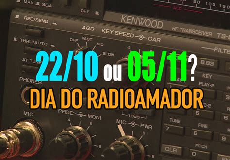 Dia Do Radioamador De Outubro Ou De Novembro