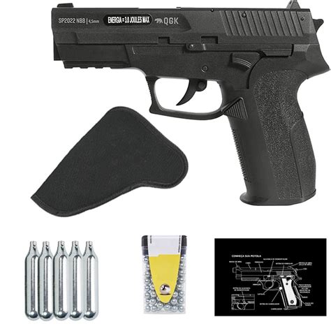 Pistola Airgun Co Sp Sig Sauer Nbb Mm Qgk Esferas