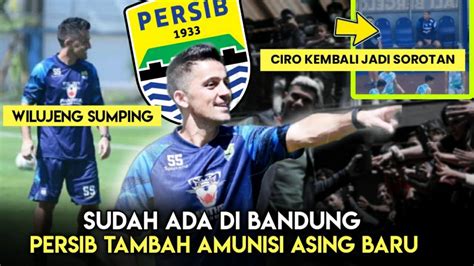 Wilujeng Sumping Amunisi Pemain Asing Baru Persib Bandung Sudah Tiba