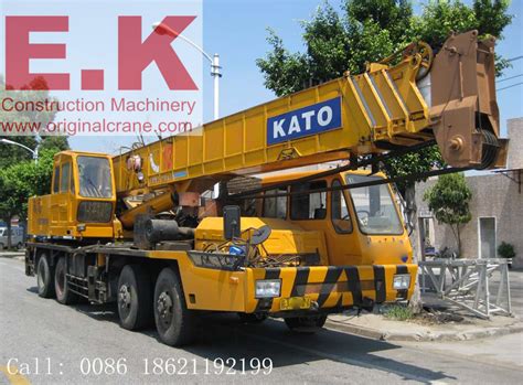 45ton Kato Hydraulic Mounted Used Truck Crane NK 450B V China Used