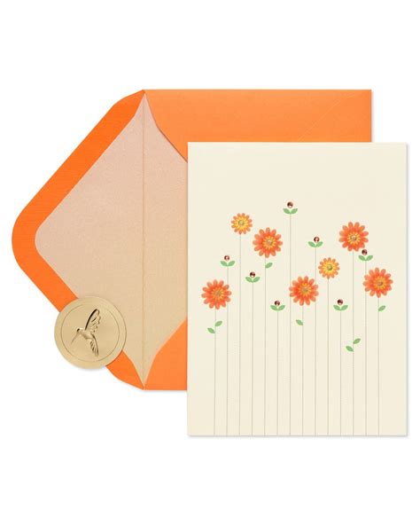 Friendship Flowers Thinking Of You Greeting Card | Papyrus