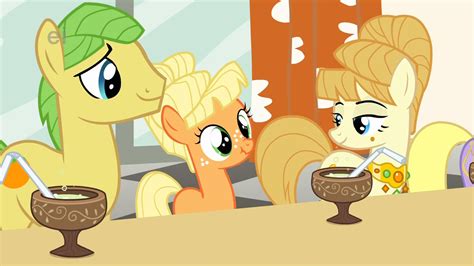 62005 Safe Screencap Applejack Aunt Orange Uncle Orange Cute