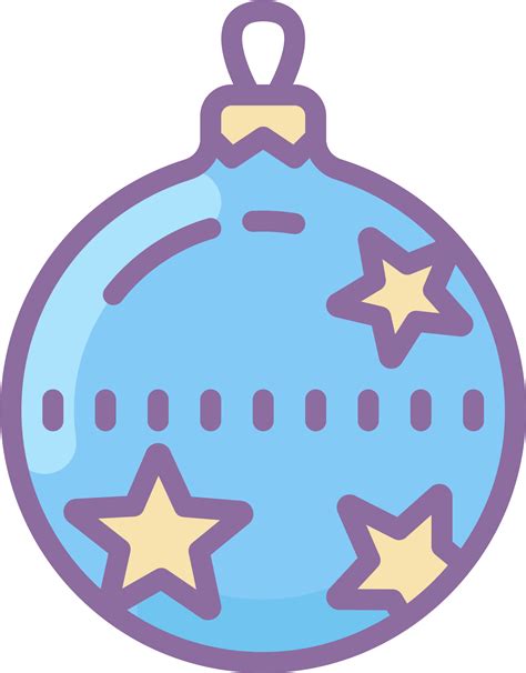 Download Blue Christmas Ornaments Png Circle Clipartkey