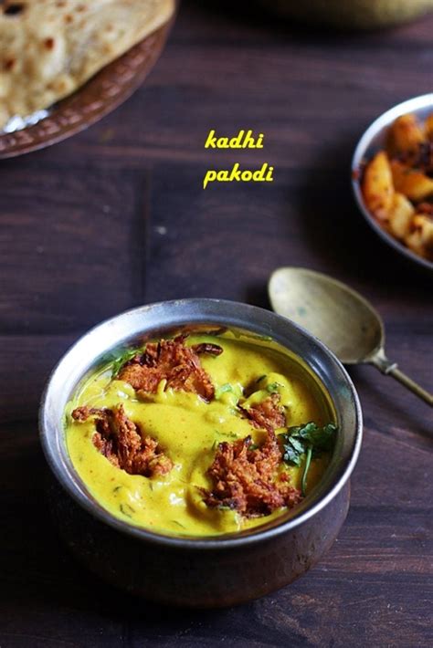 Punjabi Kadhi Recipe With Pakoras How To Make Punjabi Kadhi Pakora