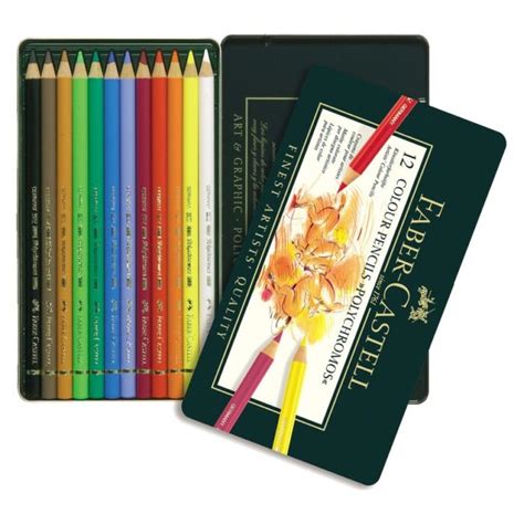 Faber Castell Polychromos Color Pencil Set Pack Of 12 Maxa Enterprises