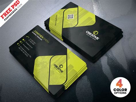 Creative Business Cards Design PSD Template Business Cards Creative