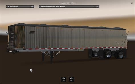 EAST GENESIS FRAMELESS END DUMP FOR ATS V1.6 MOD TRAILER FOR ATS - ATS Mod | American Truck ...