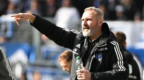 Liga Dfb Strafe Hsv Trainer Walter F R Ein Spiel Gesperrt Zeit