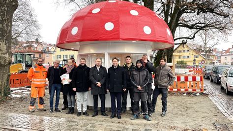 Neuer Milchpilz für Landesgartenschau in Wangen im Allgäu SWR