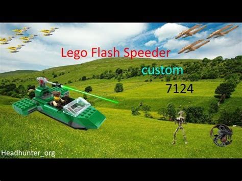 Lego Flash Speeder Custom 7124 Headhunter Org YouTube