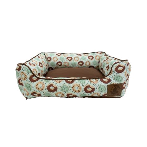 Cama Caminha Pet Para Cachorro E Gato Envio Imediato Donuts Verde