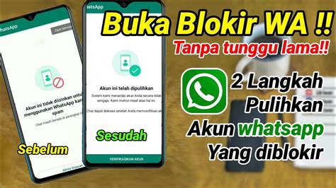 Cara Memulihkan Whatsapp Diblokir Akun Ini Tidak Diizinkan