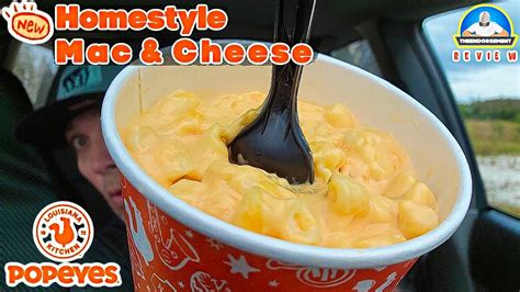 Popeyes® Homestyle Mac And Cheese Review ⚜️🧀 Best Fast Food Mac And Cheese Theendorsement