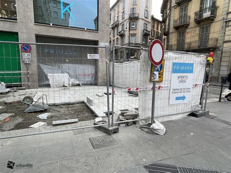 Milano Centro Storico Sistemazione Di Via Della Palla Primi Di