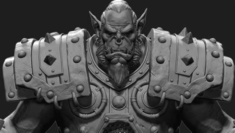 Artstation World Of Warcraft Thrall Fan Art Richard Reyes World Of