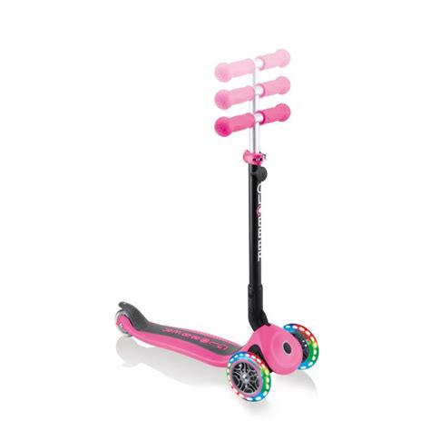 Globber Go Up Active Convertible Scooter With Light Up Wheels Pink