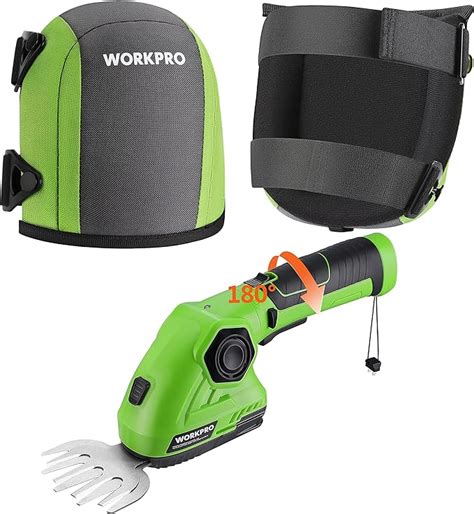 Amazon WORKPRO Garden Knee Pads Cordless Grass Shear Shrubbery