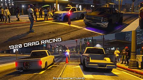 PC GTA FiveM 1320 DRAG RACING Top 10 List Racing Grudge Battles