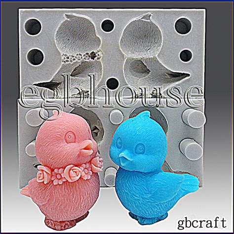 3d Silicone Soap Mold Birdie Duo 2 In 1 Buy From Etsy