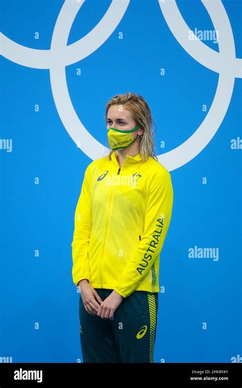 JULY 26th 2021 TOKYO JAPAN Ariarne Titmus Of Australia Wins The