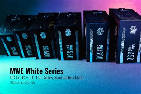 Cooler Master Launches The New Mwe White Bronze Series Psu The Tech