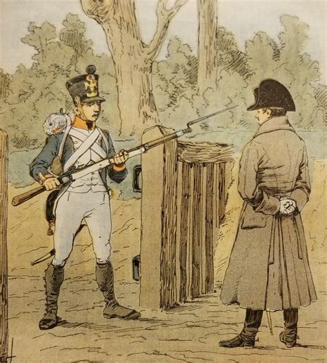 Napol On On Ne Passe Pas Kaiser Etat Major French Army Regency Era