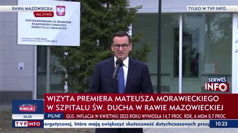 Tvp Info On Twitter Wizyta Premiera Mateusza Morawieckiego W