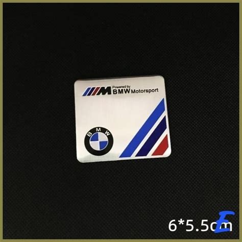 Jual Emblem 3d Alumunium Bmw Motorsport M3 M Performance Sticker Plate