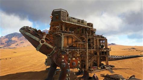 Ark, Titan platform, Nomadic base design, The Desert Trader. Massive ...