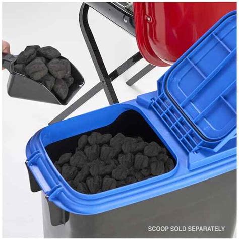 Extra Large Charcoal Storage Holds Up To Lbs Of Lump Briquette