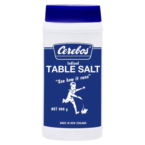 Cerebos® Iodised Table Salt 300g