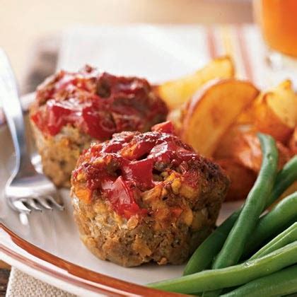 Diner Meat Loaf Muffins Easy Kitchen All