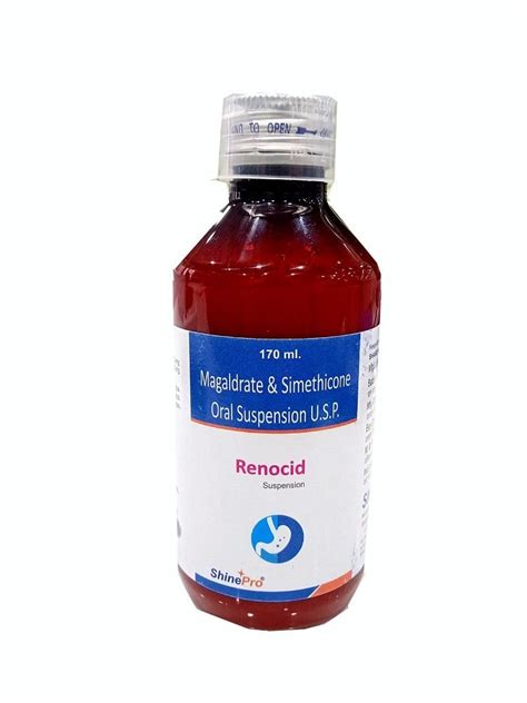 Magaldrate 400 Mg And Simethicone 20 Mg Oral Suspension At Rs 73 Bottle