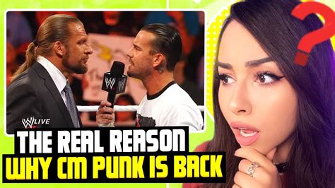 Girl Watches WWE Real Reason Why CM Punk Finally Returned To WWE At