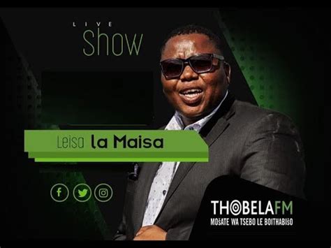 Koket O Motau Talks To Leisa La Maisa On Thobela Fm Koket O Motau O