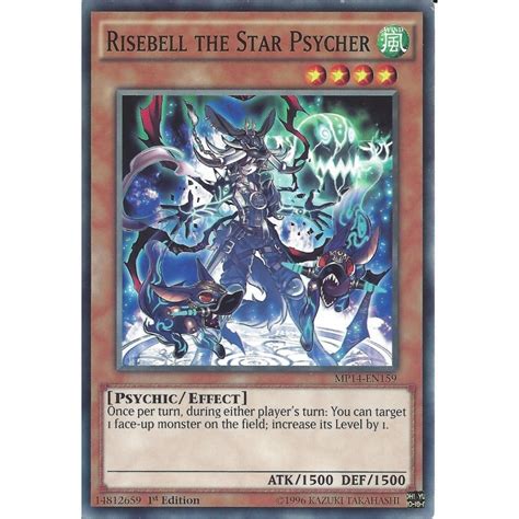 Yu Gi Oh Trading Card Game Yu Gi Oh Risebell The Star Psycher Mp14