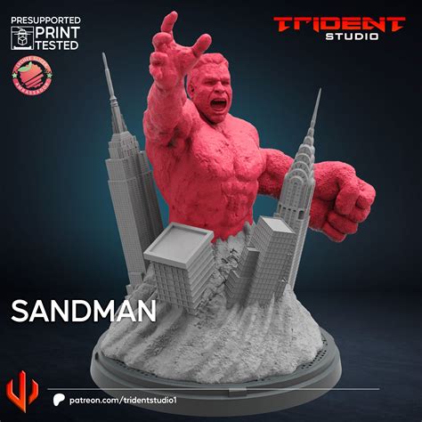 3D file SANDMAN SPIDERMAN 2 VIDEO GAME 🦸‍♂️・3D printing template to
