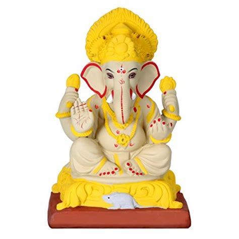 Buy Green Practices Eco Friendly Shadu Matimitticlayearthen Maysuri Ganesha Murtiidol16