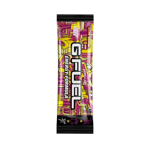 G Fuel Hype Sauce Sachet Achat Boisson Gamer