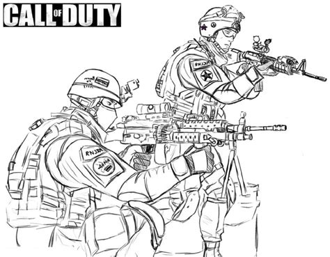 Fantastic Call Of Duty Coloring Pages Pdf - Coloringfolder.com