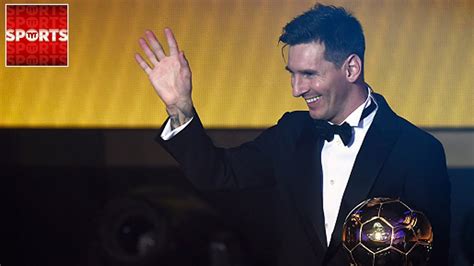 Lionel Messi Wins Ballon Dor For Fifth Time Lionel Messi