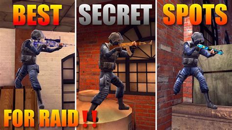 Critical Ops Top Hidden Spots On Raid Youtube