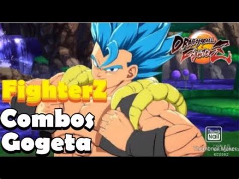 Dragon Ball Fighterz Combos Gogeta Youtube