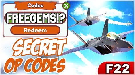 New 2022 ⚔️ Roblox Military Tycoon Codes ⚔️ All F22 Codes Youtube