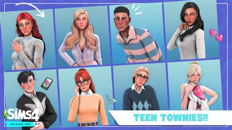 Your Faves Are Teens Getting Ready For High School Years Sims