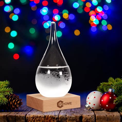 Christmas Ts For Men Womenstorm Glass Weather Stations Water Drop Weather Predictor Creative