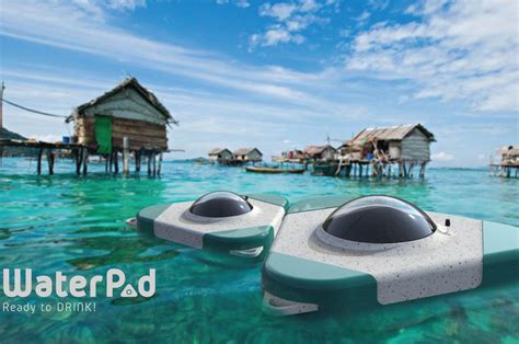 This Sustainable Floating Pod Converts Seawater Into Drinking Water